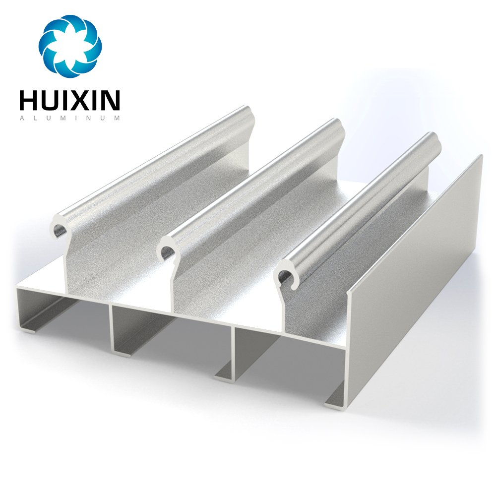 Dominican P92 Powder Coating Aluminum Sliding Door Extrusions Aluminum Profiles