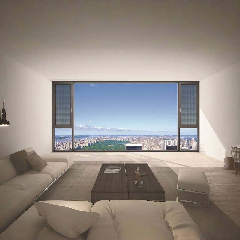 Window Manufacturer Supplier Hurricane Impact Sliding Thermal Break Double Glazed casement window