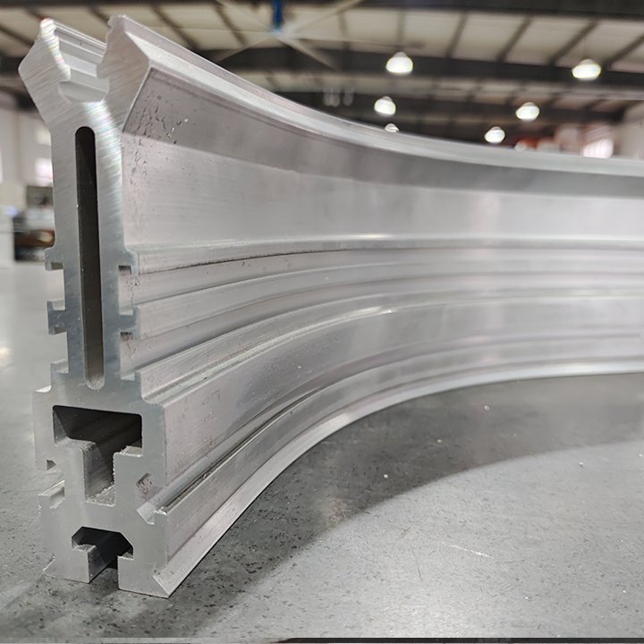 stretching bending rolling bending aluminum profile Curved Aluminum Extrusion manufacturers