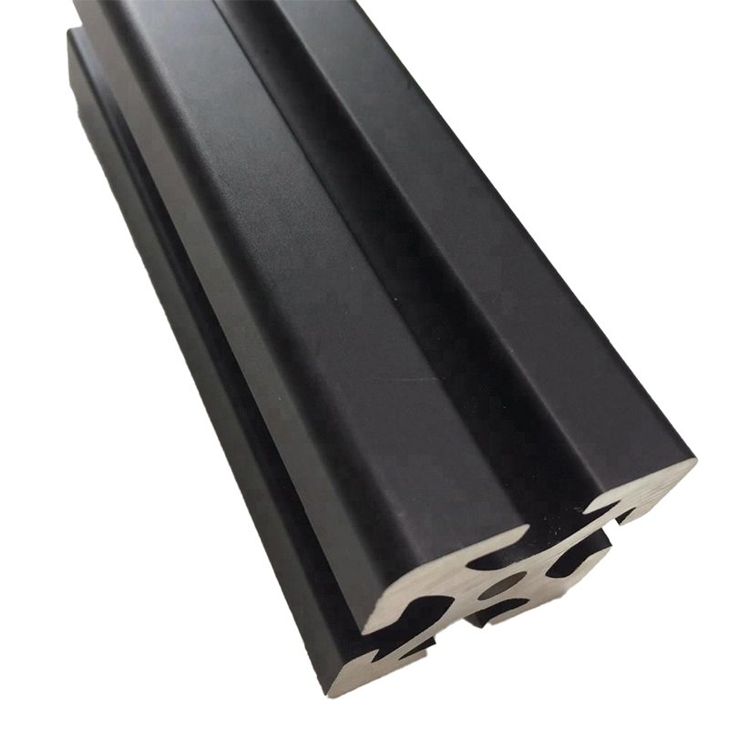 China White Aluminium Extrusion Aluminium Construction Profiles Short Branch Black Anodized Brushed Aluminum Profile