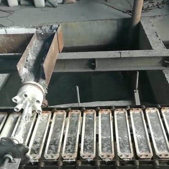 New Customized Automatic Aluminium recycling furnace metal ingot making machine horizontal copper ingot continuous casting line
