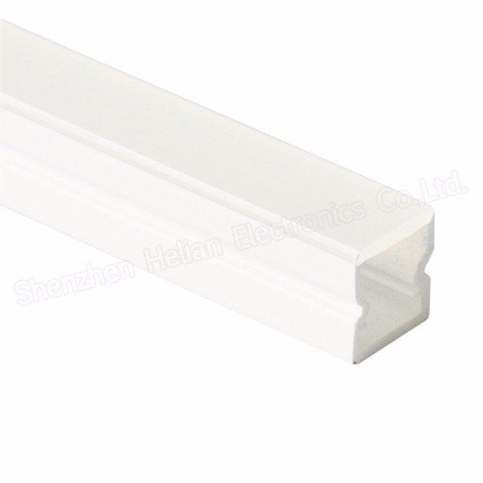 led plastic pvc profile extruded aluminum led housing aluminum led strip profile