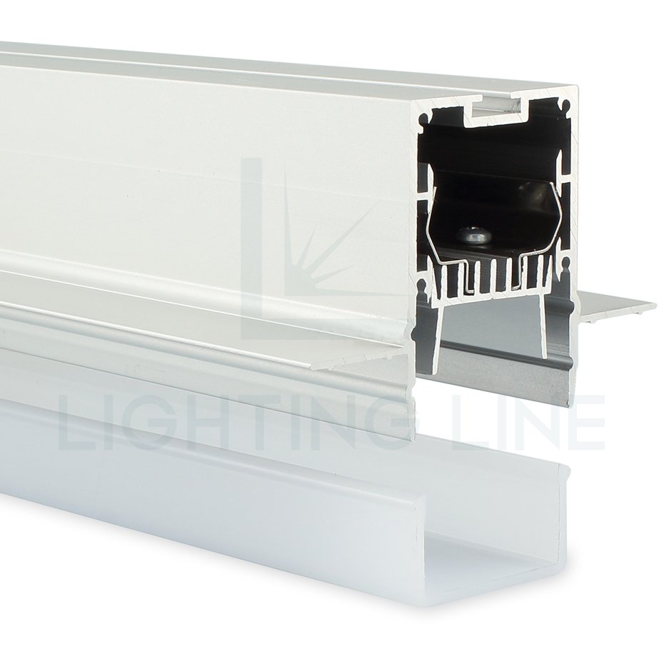 Highly Cost Efficient Affordable Price Lithuania Led Strip Aluminium Profile For Drywall 35x49 Millimeter