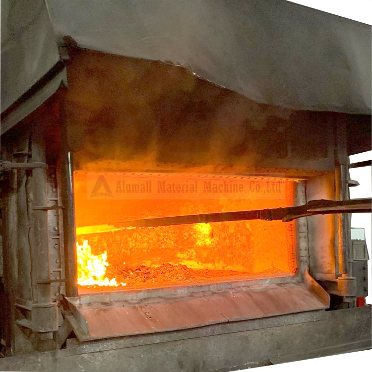 Vortex Furnace For UBC Remelting Aluminium UBC Recycling Plant Melting Furnace For UBC Scrap