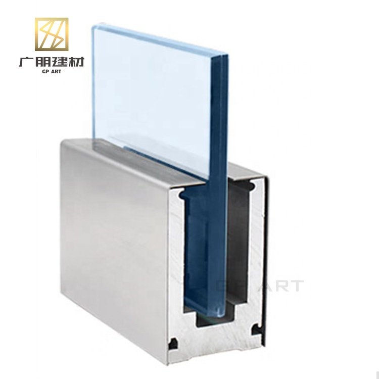 Grab Handle aluminum Handrail Polished Grab Bar Aluminum profile customized length