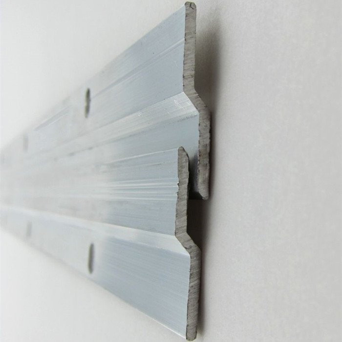 High Quality T Shape Aluminium Extrusion Shelf Bracket Supporting Floating Hidden Screw Wall Mounting Aluminum Plate