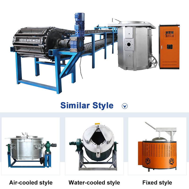Hot sale Factory supply scrap aluminum melt melting furnace aluminum aluminum ingot manufacturing machine