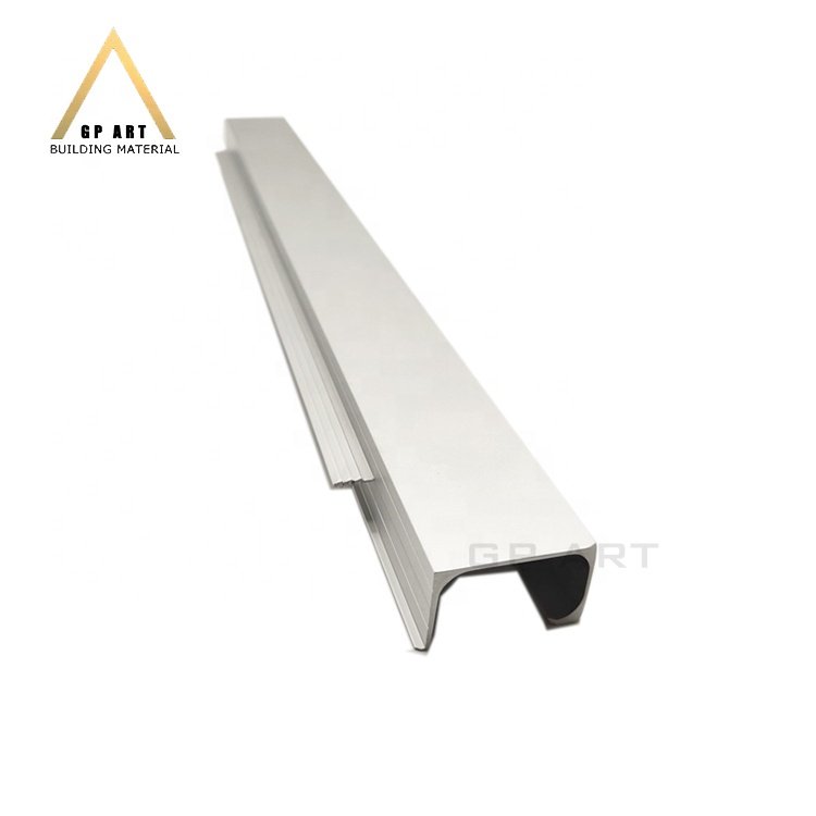New arrival organizer shower room hidden cabinet handles extrusion aluminum profile manufacturer