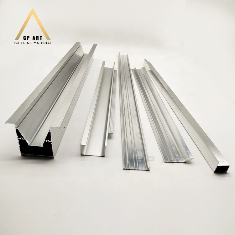 New arrival organizer shower room hidden cabinet handles extrusion aluminum profile manufacturer