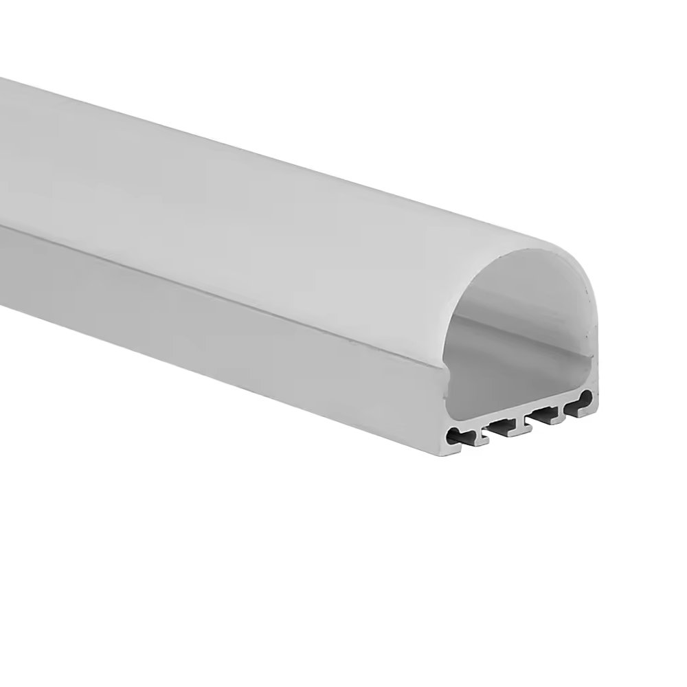 1M 2M 3M Recessed ceiling linear lamp with PC diffuser Alloy 6063 profile channel extrusion led strip lighting aluminum profile