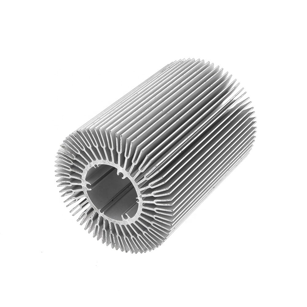 Precision Anodized Heat Sink Extruded 4040 Sunflower Aluminium Profile Radiator Cooler Aluminum Led Heat Sink