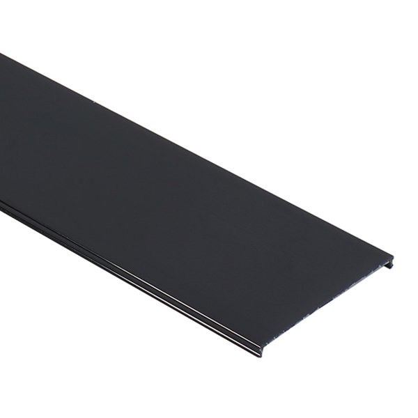 High Quality LED Light featuring an Aluminum Profile Recessed Aluminum Channel Black LED Aluminum Trough Lighting Solution