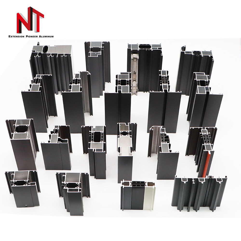 NT Mauritius Aluminum Bar Profile for Window Door Aluminum Casement windows Aluminum Profile Manufacturer