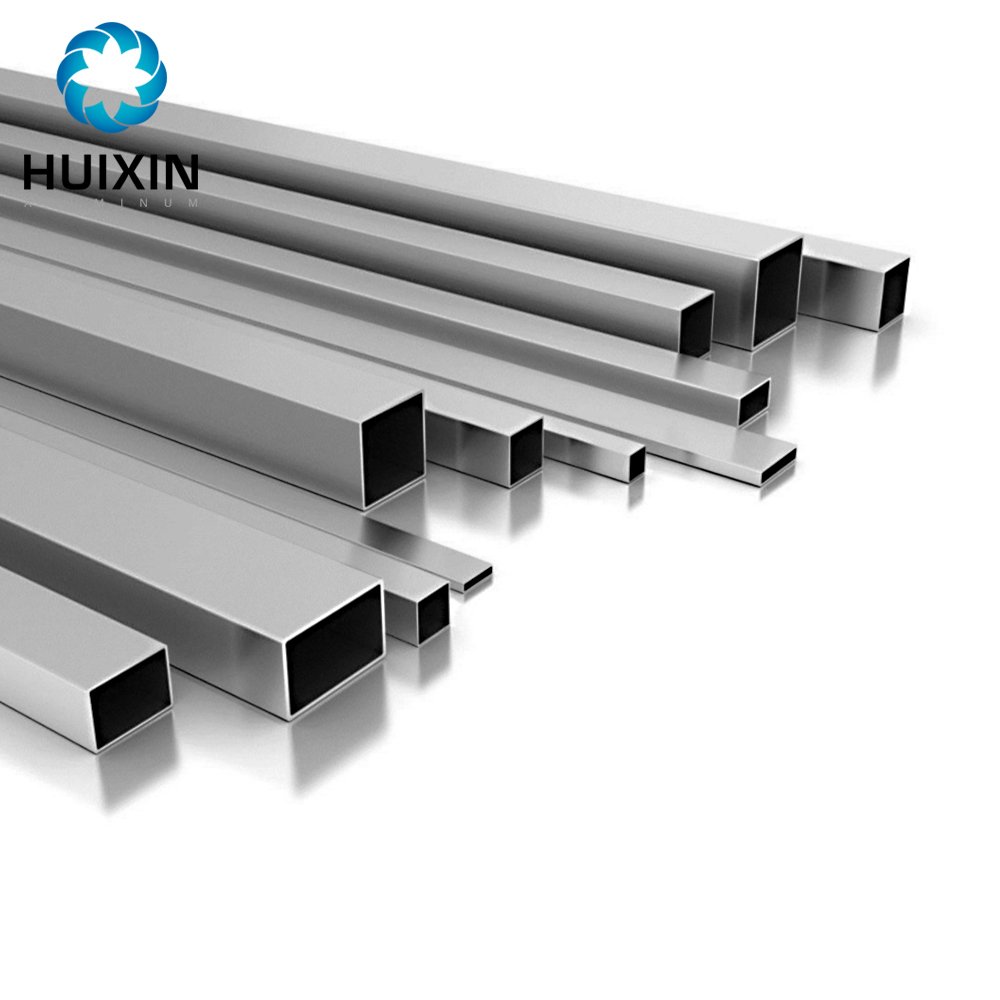 Aluminum Tubing Rectangular Round Aluminum Pipe Profile Extrusion