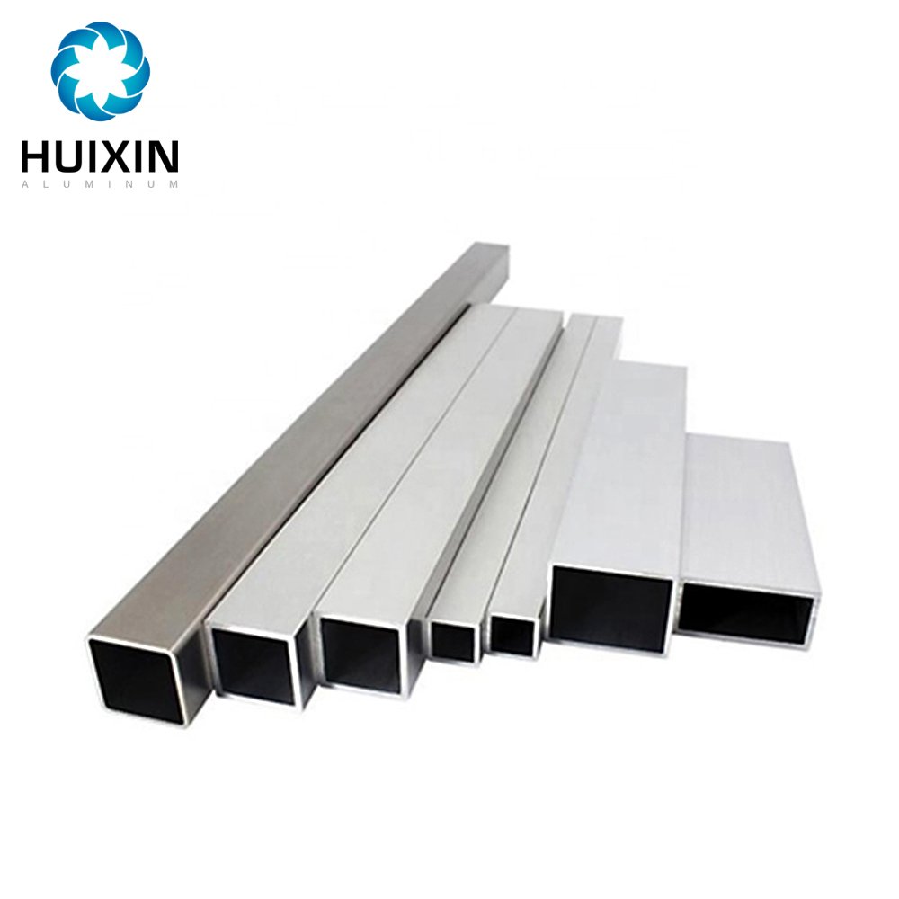 Aluminum Tubing Rectangular Round Aluminum Pipe Profile Extrusion