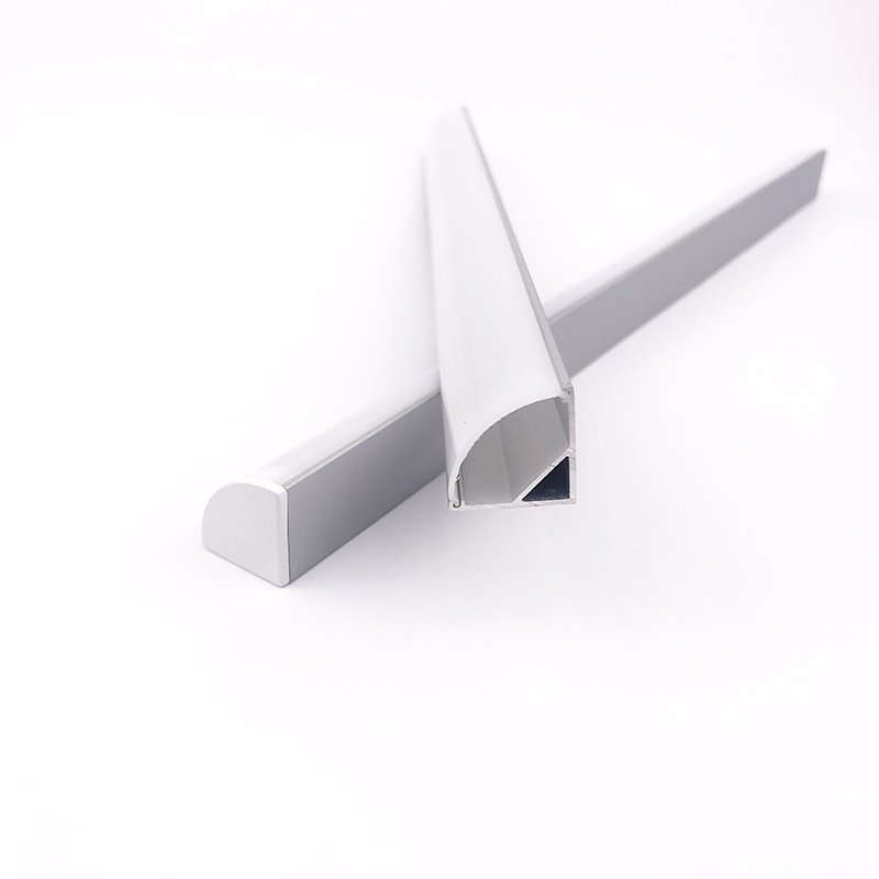 Cabinet Light with Smd 2835 Flexible Led Strip Extrusion LED Profile Light U Shaped Channel Housing Aluminum Alloy Anodizing 90