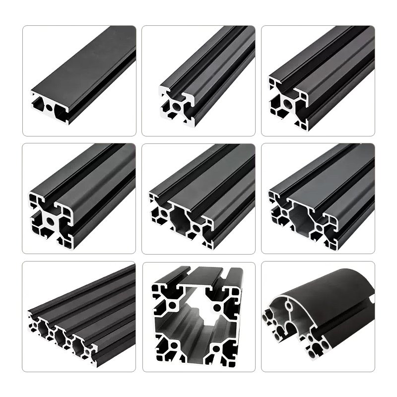 Aluminium Profil 40x40 6m Manufacturer 4040 Industrial Aluminium Frame, Alu Profil 40X40 Extrusion Aluminium Profile Linear