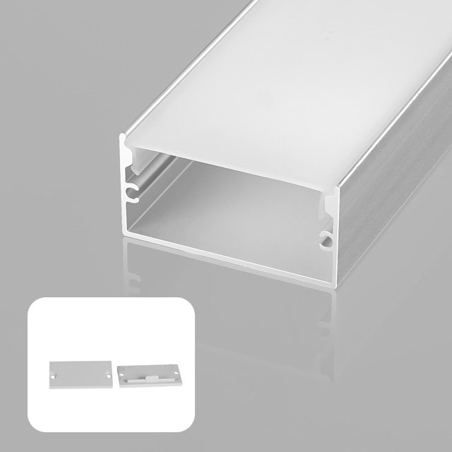 A4020 LED Strip Profile Channel Light Diffuser Corner Extrusion Channel LED Aluminium Profile for LED Strip