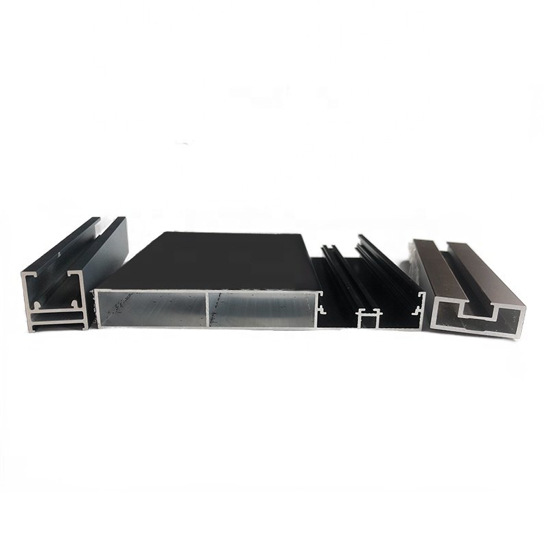 Oem Folding Aluminum Profile Frame Soundproof Frameless Glass Aluminium Bi Folding Door Sliding Folding Door Aluminum Profile