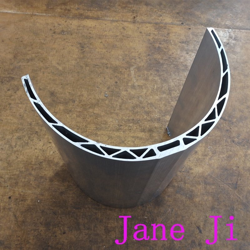 Custom C shape aluminum extrusion profile