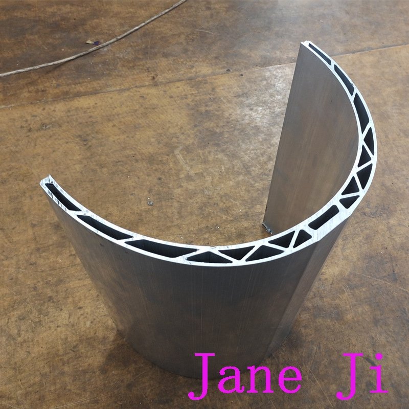 Custom C shape aluminum extrusion profile