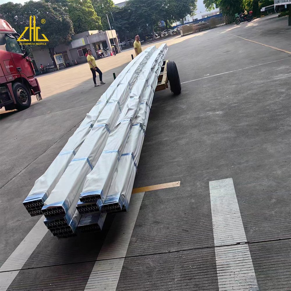 Aluminum Industrial 12 Meters Long Mill Finish Aluminium Extrusion Profile