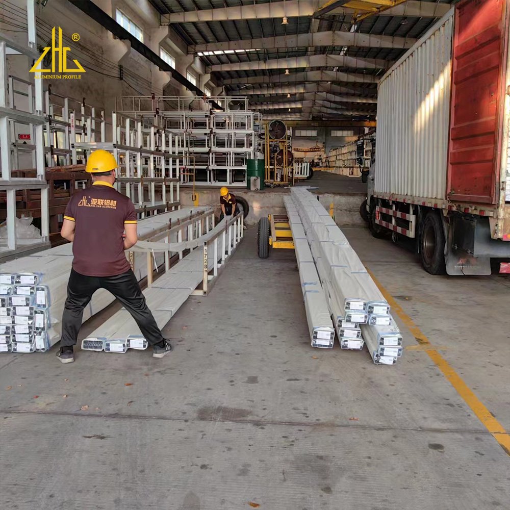 Aluminum Industrial 12 Meters Long Mill Finish Aluminium Extrusion Profile