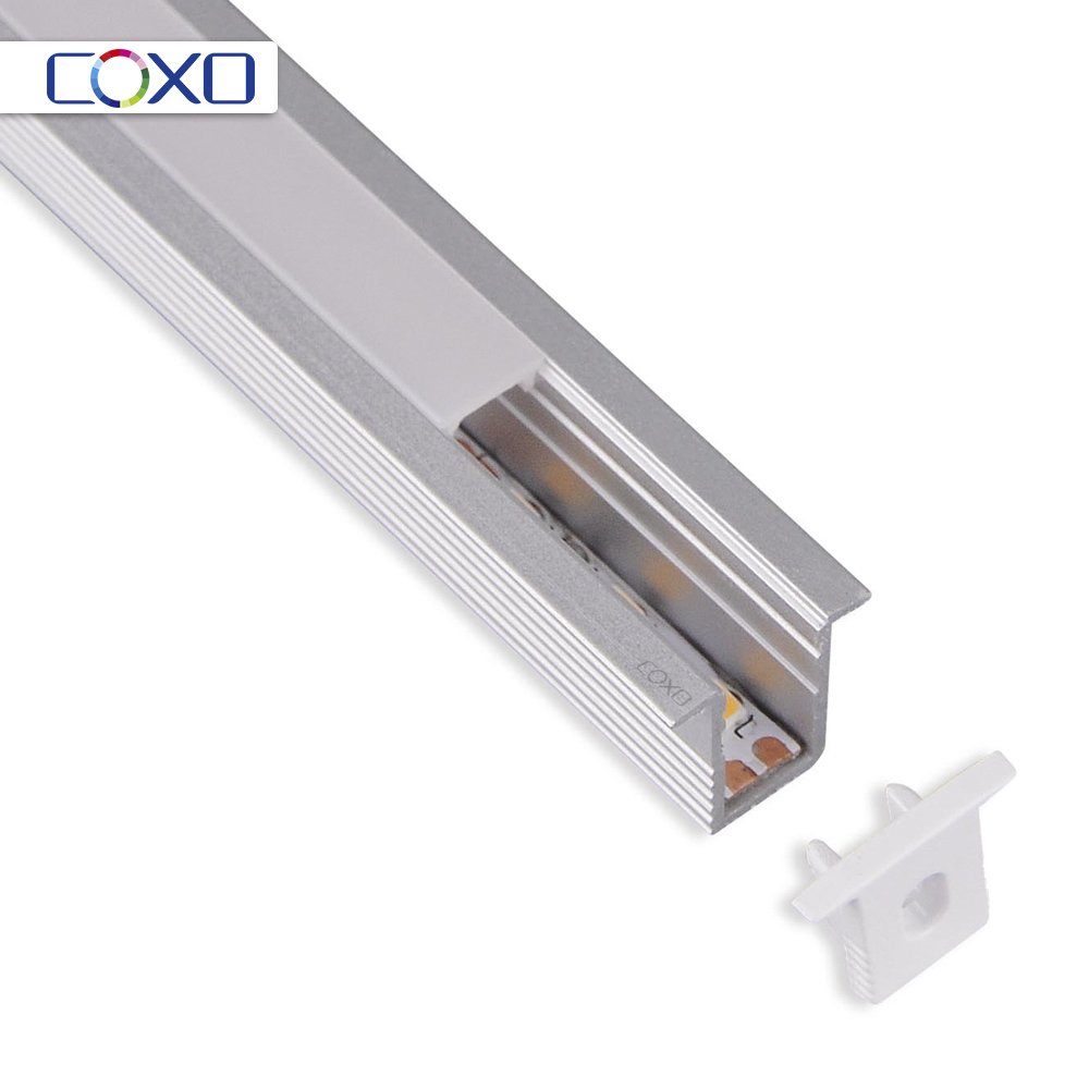 C077 Led Recessed channel Aluminum profile