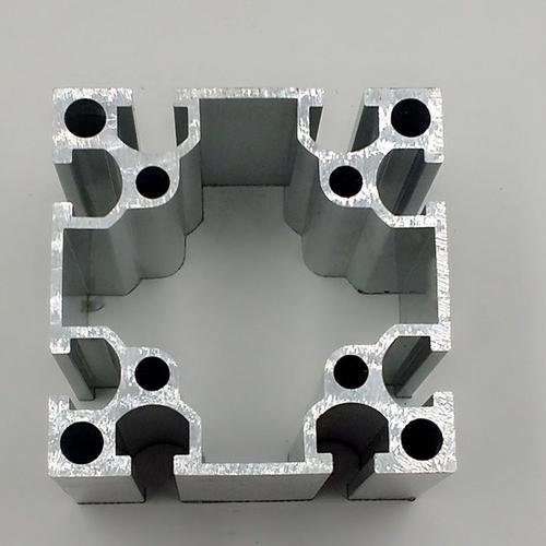 Customized design 40mm to 100mm t-slot extruded aluminium profile with natural anodizing