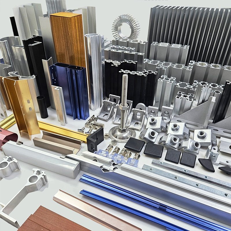 High Quality Open Mold Custom Mill Finish Aluminum Alloy Special-shaped U channel Track ChuteExtrusion Aluminum Profiles