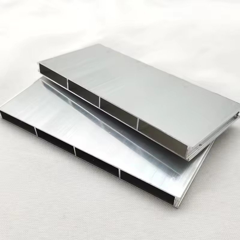 multi-port extrusion Aluminium profile new energy vehicle end cover for electric vehicle accessories