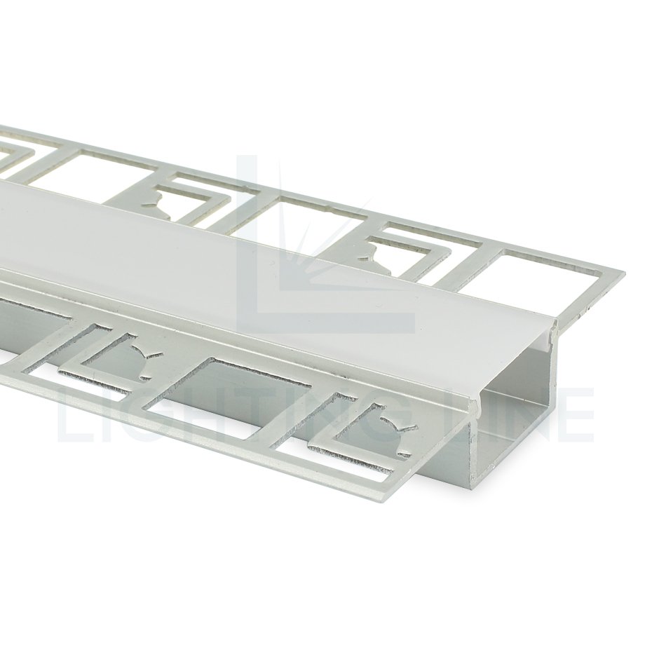 Nice Cost Effectiveness 62x12Millimeter White Painted Led Strip Aluminium Profile For Drywall