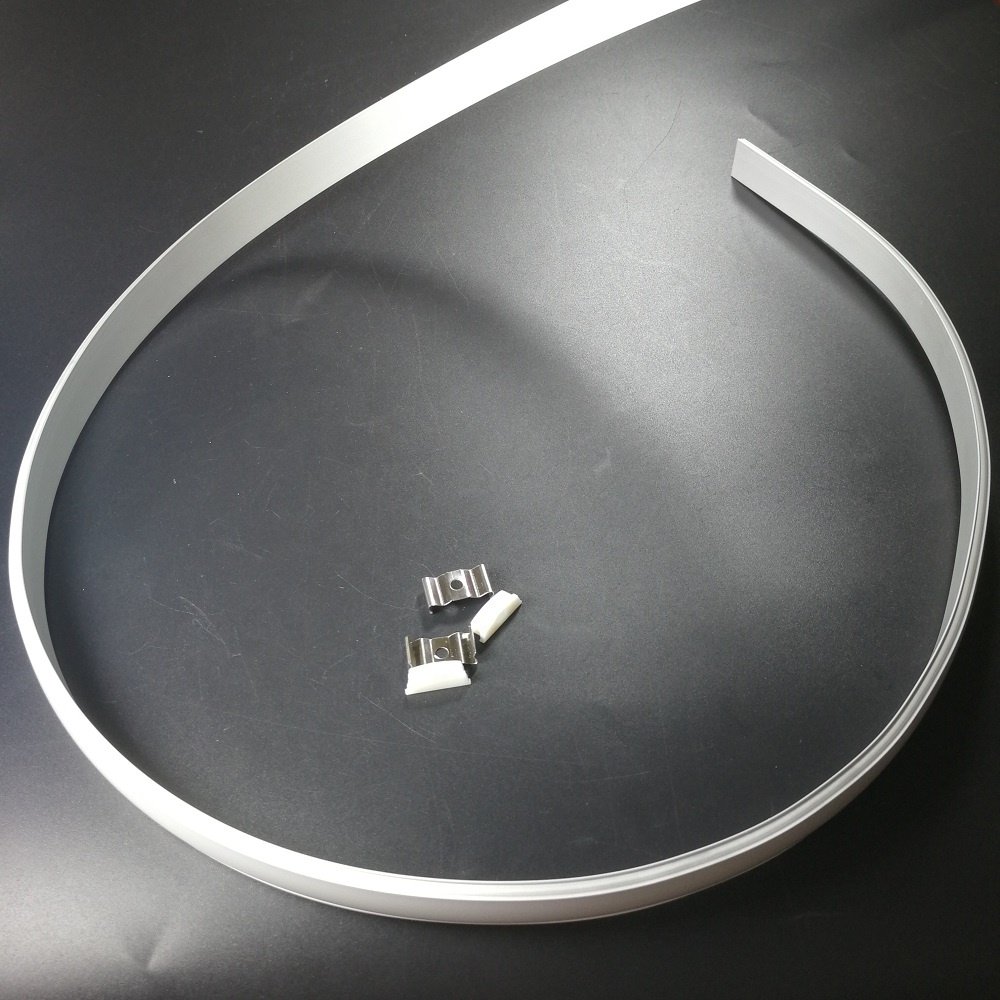 2m Flexible Led Aluminium Profile, Free Bent Led Channel for Soft Strips