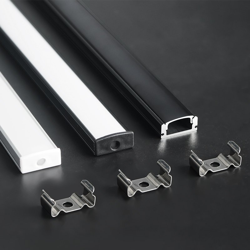 A1707 Direct Sale 17*7MM Linear Light led Aluminum Extrusion Profiles Led Strip light Aluminum Profile Channel with Diffuser