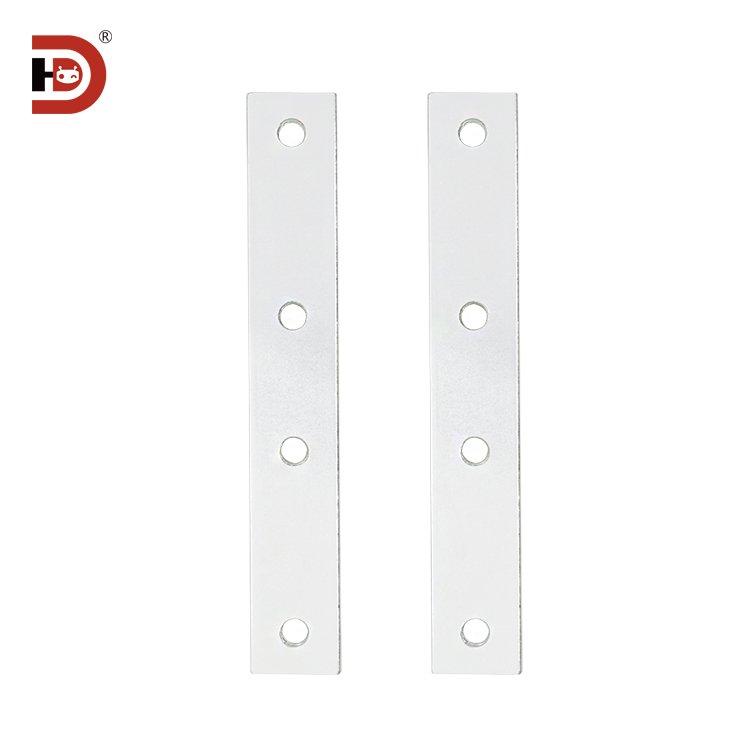 65/85/105 Flexible chain aluminum profile dedicated conveyor beam guide rail straight connector, extension fixing accessory
