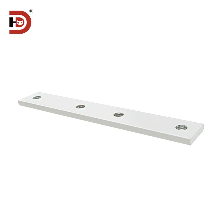 65/85/105 Flexible chain aluminum profile dedicated conveyor beam guide rail straight connector, extension fixing accessory