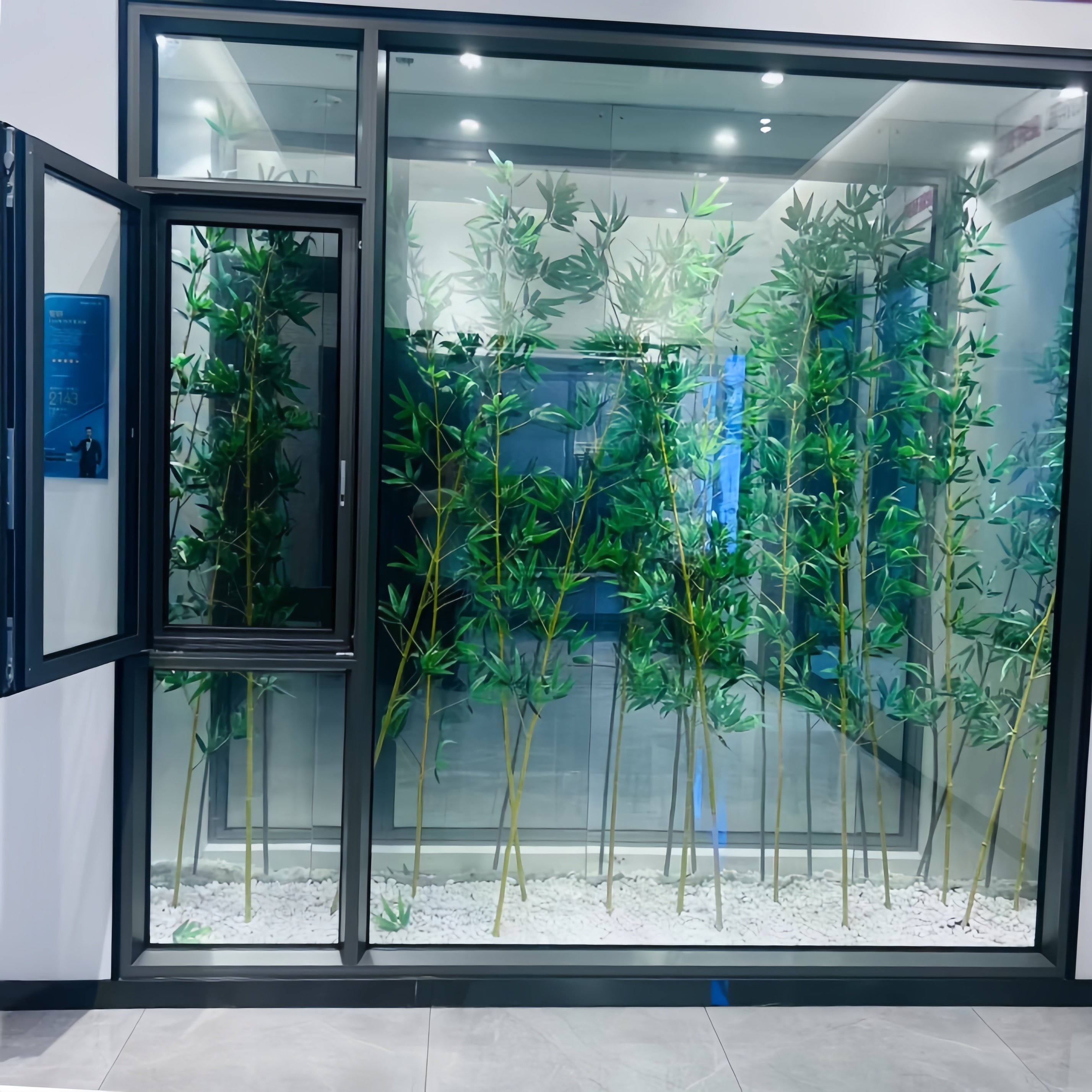 Customized Aluminum Profile Casement Window With Grills Screen Double Tempered Glass Tilt And Turn Casement Windows