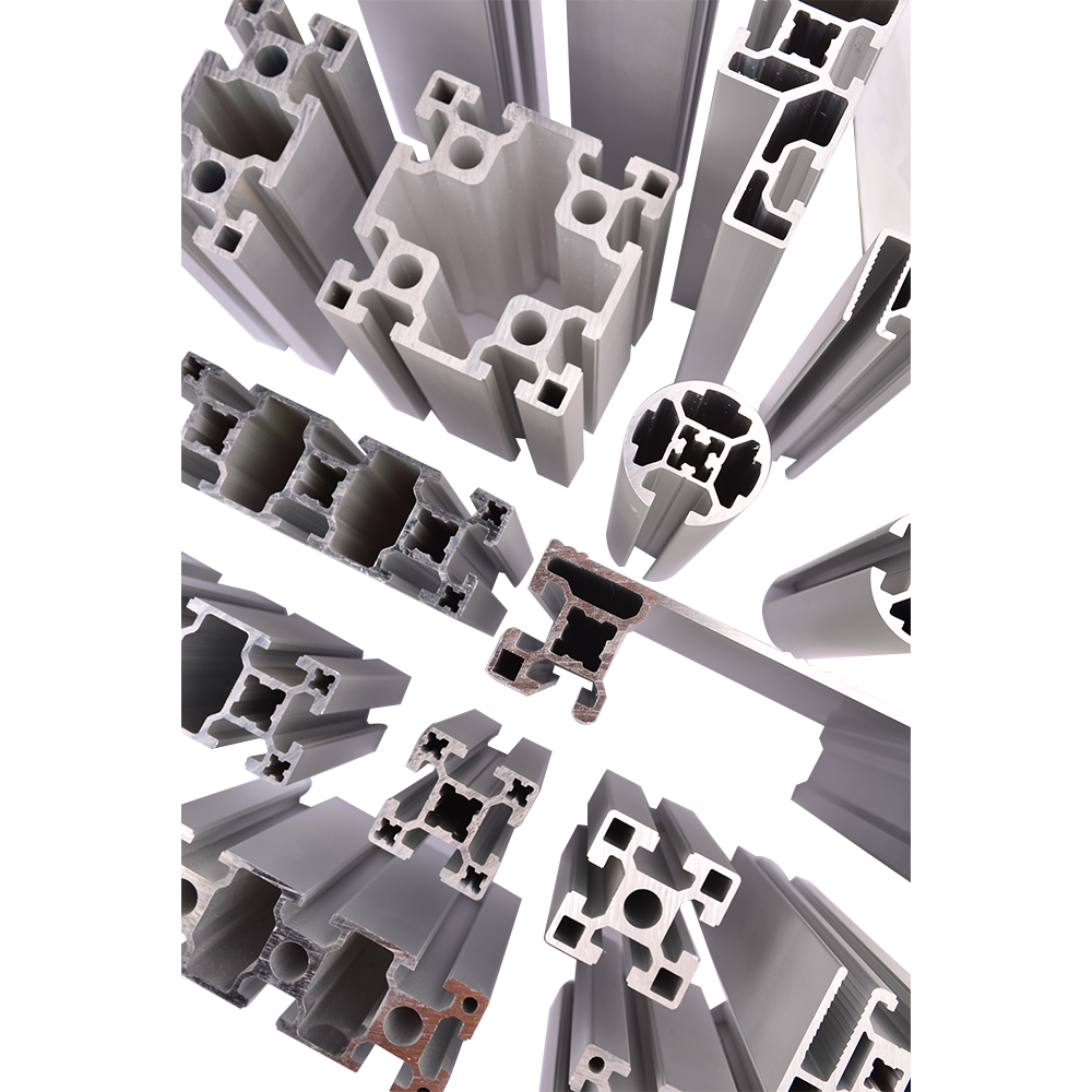 Customized Industrial Extruded Aluminium Profiles, 6000 series t Slot CNC 4040 Aluminum Extrusion Profile