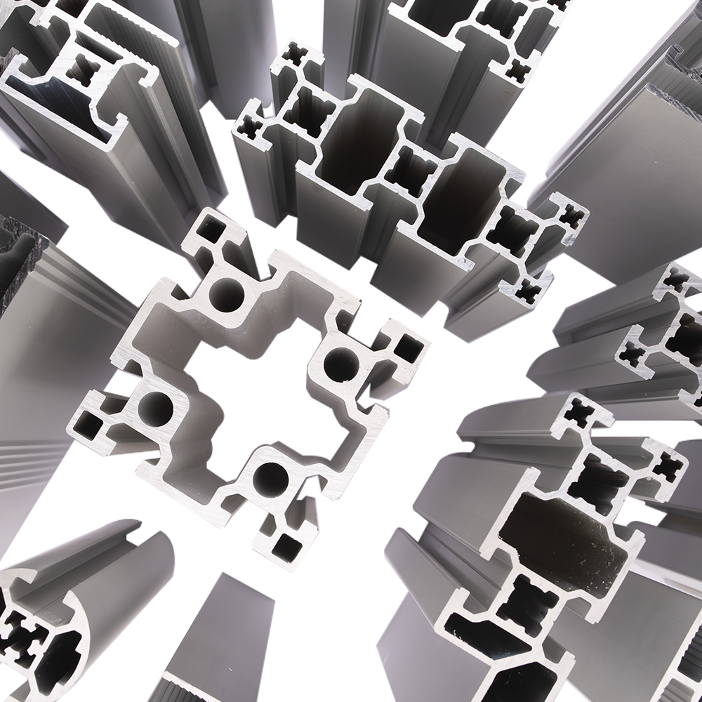 Customized Industrial Extruded Aluminium Profiles, 6000 series t Slot CNC 4040 Aluminum Extrusion Profile