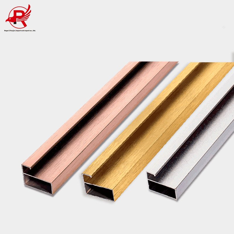 Bedroom full-length mirror aluminum full-length mirror aluminum frame line floor mirror aluminum frame
