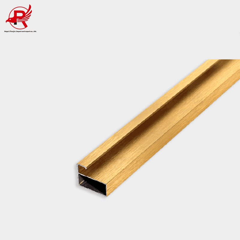 Bedroom full-length mirror aluminum full-length mirror aluminum frame line floor mirror aluminum frame
