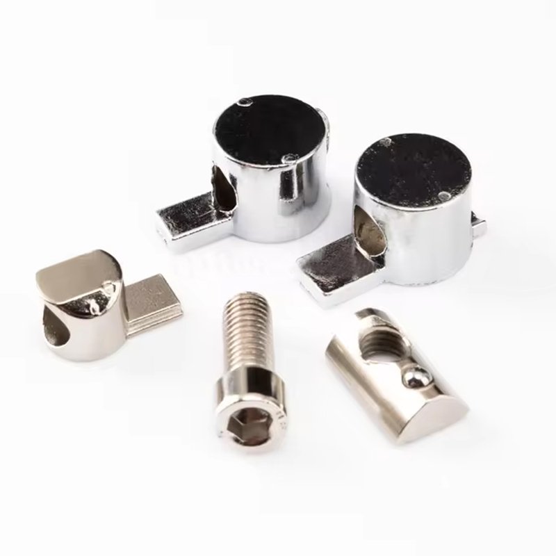 Built-In Connector Hidden Butt Joint Connector Extruded Aluminum Profiles And Accessories