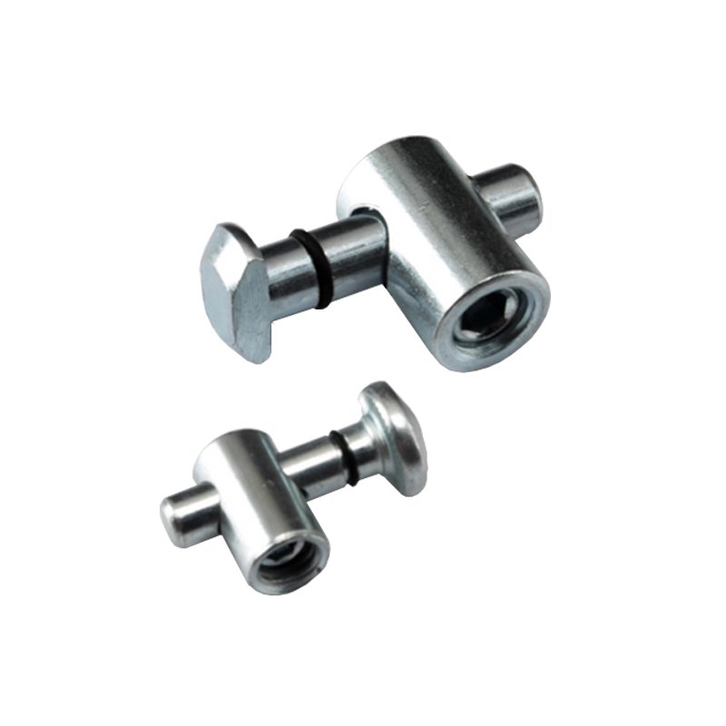Built-In Connector Hidden Butt Joint Connector Extruded Aluminum Profiles And Accessories
