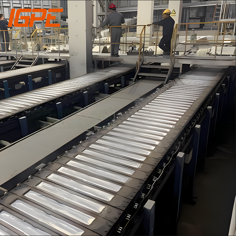 IGPE brand Aluminum Ingot Production Line/Aluminum Melting Furnace/Ingot Casting Machine/Ladle