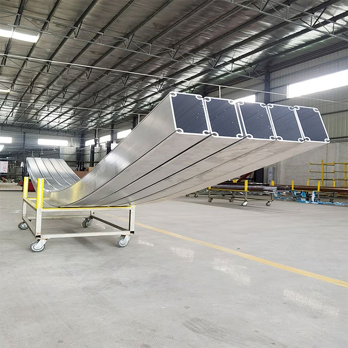 Foshan Aluminum Factory OEM Fabricated Service Bent Aluminium Profile Curved
