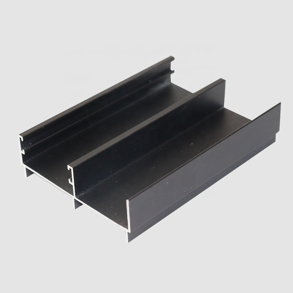 Bronze Champagne White high quality anodized sandblasted aluminum profile 20 years of factory manufacturing direct sales