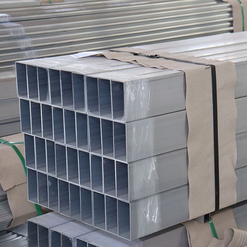 Aluminum Extrusion profile Tube Square Perforated Square Hollow Section Aluminium Tubes aluminum Square Pipe