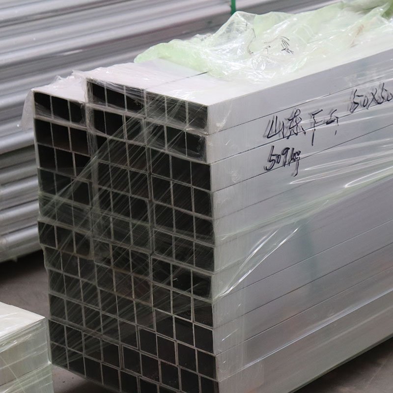 Aluminum Extrusion profile Tube Square Perforated Square Hollow Section Aluminium Tubes aluminum Square Pipe