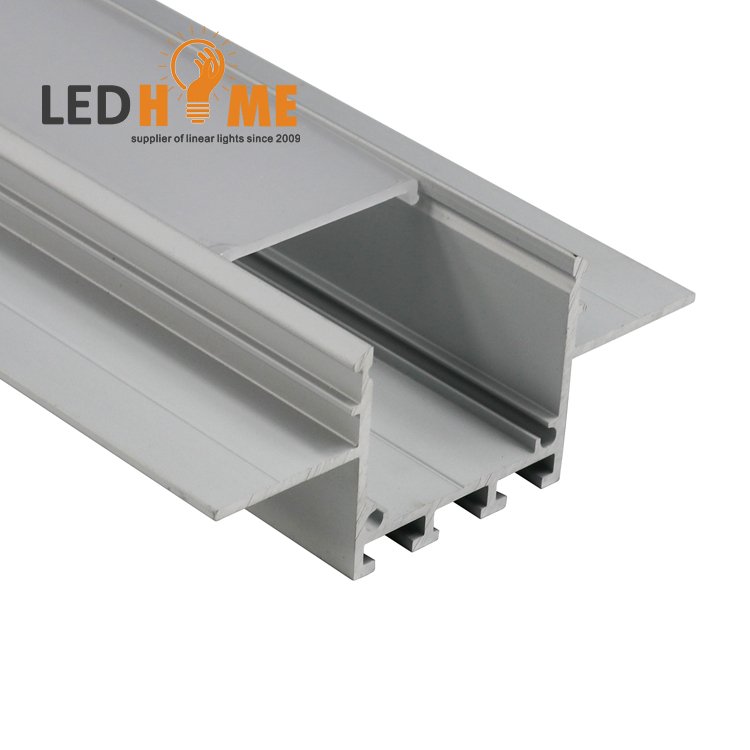 Custom Surface Slim Alu Strip Extrusion Light Kanal Channel Led Aluminum Profile foe 2835 5050 led strip