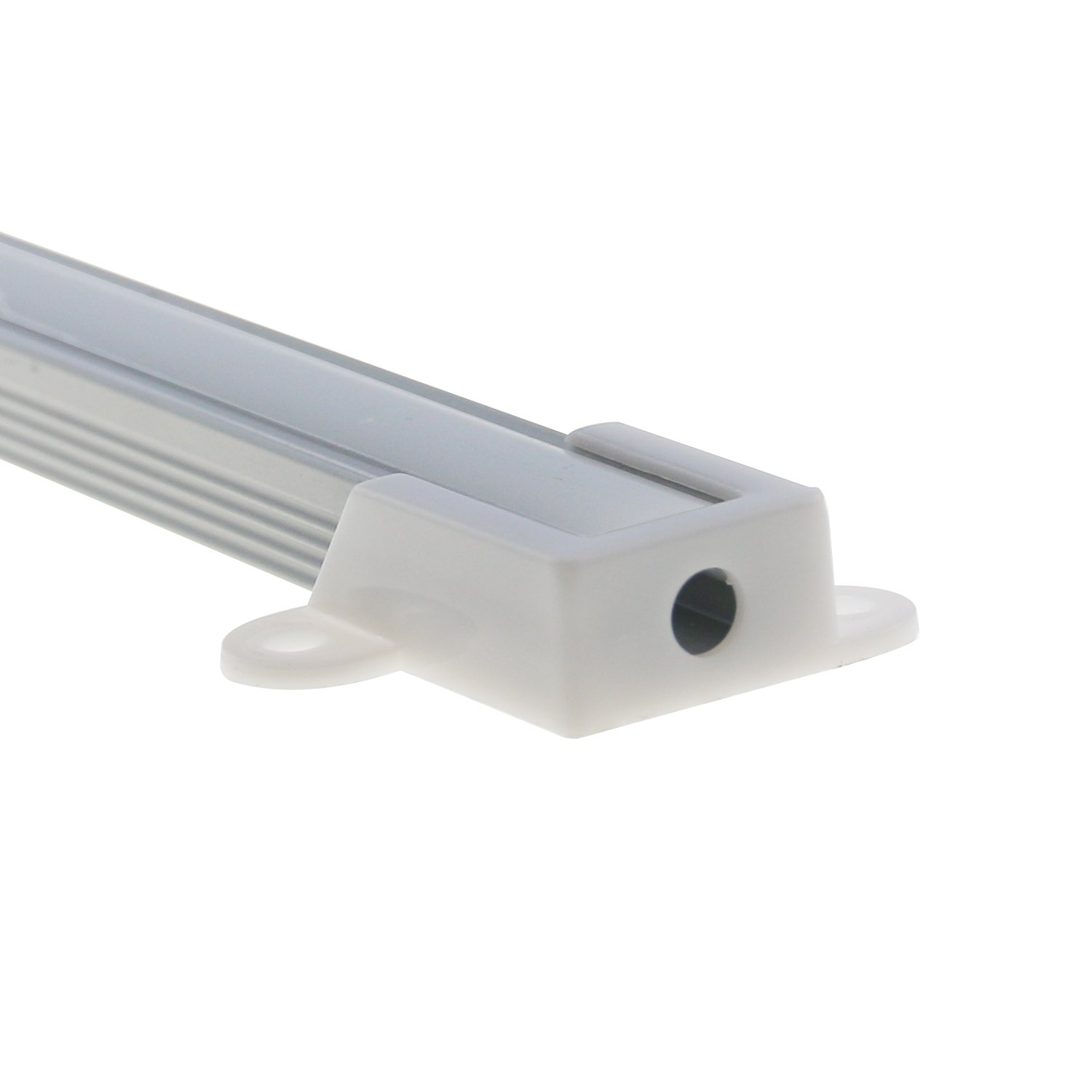 1m 2m 3m Black PC Cover 12mm width U channel Diffuser Aluminum LED Profile Light for LED strip